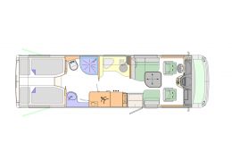 Integral Motorhome CONCORDE CREDO 840L en Sale Occasion