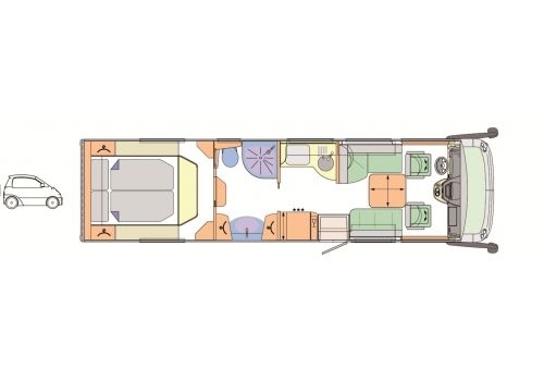 Integral Motorhome CONCORDE Charisma 920G KM 0 en Sale Occasion