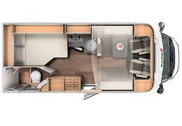 Low Profile Motorhome SUNLIGHT T 64 en Sale Occasion