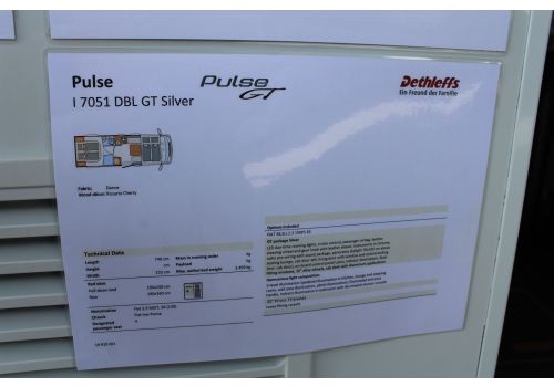 Integral Motorhome DETHLEFFS Pulse I7051 DBL Modelo 2019 en Sale Occasion