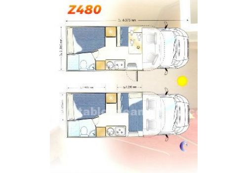 Low Profile Motorhome JOINT Z 480 en Sale Occasion