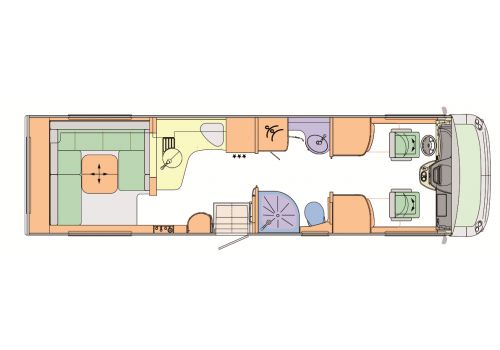 Integral Motorhome CONCORDE Carver 890RRL en Sale Occasion
