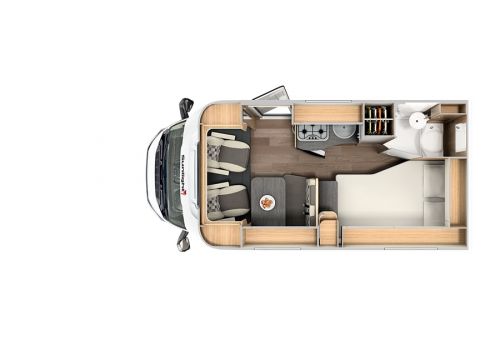Low Profile Motorhome SUNLIGHT T-58 en Sale Occasion