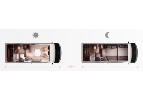 Integral Motorhome ITINEO FB650 modelo 2018 en Sale Occasion