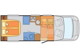 Low Profile Motorhome SUNLIGHT T-69 10 year limited en Sale Occasion