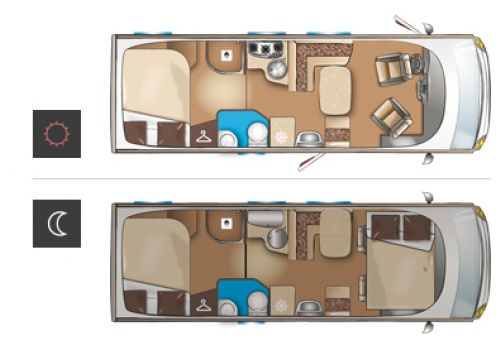 Integral Motorhome ITINEO TB 700 modelo 2016 en Sale Occasion