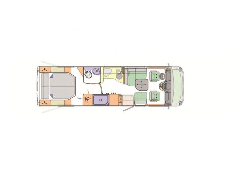 Integral Motorhome CONCORDE Credo 841M en Sale Occasion