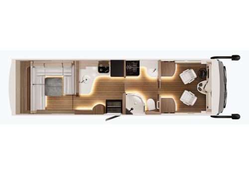 Integral Motorhome CONCORDE Carver 890 RRL en Sale Occasion