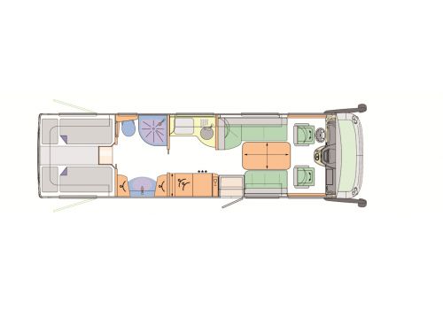 Integral Motorhome CONCORDE Charisma 900L en Sale Occasion