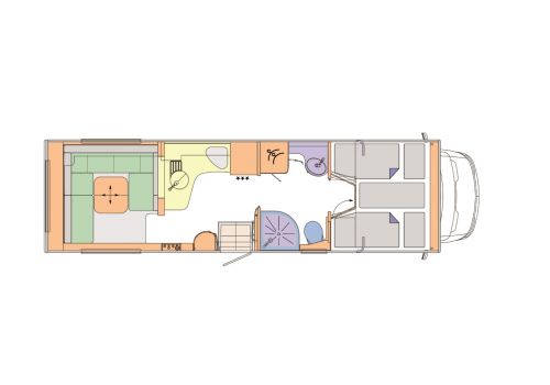 Capuchina Motorhome CONCORDE Cruiser 890 RRL en Sale Occasion
