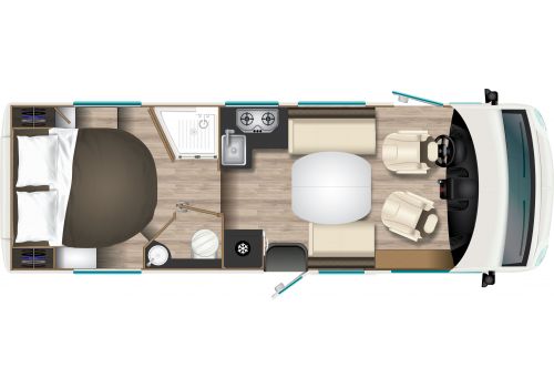 Integral Motorhome ITINEO MC 740 Spirit Edition Modelo 2021 en Sale Occasion