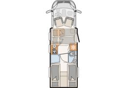 Low Profile Motorhome DETHLEFFS Pulse T 7051 EB en Sale Occasion