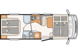 Integral Motorhome DETHLEFFS Pulse I 7051 DBM en Sale Occasion