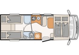 Integral Motorhome DETHLEFFS Pulse I 7051 EB en Sale Occasion