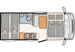 Integral Motorhome DETHLEFFS Globebus I-1 en Sale Occasion