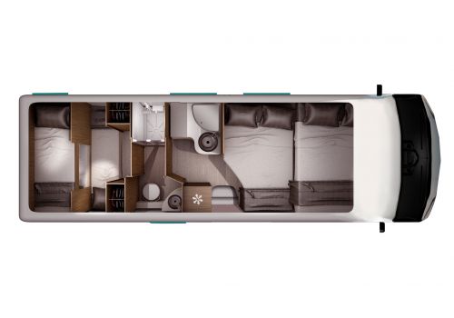 Integral Motorhome ITINEO SB 740 modelo 2018 en Sale Occasion