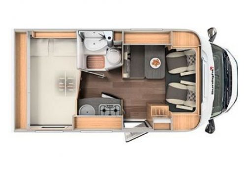 Low Profile Motorhome SUNLIGHT T60 en Sale Occasion