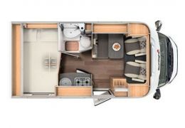 Low Profile Motorhome SUNLIGHT T60 en Sale Occasion