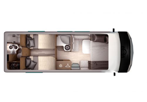 Integral Motorhome ITINEO DB 740 modelo 2018 en Sale Occasion