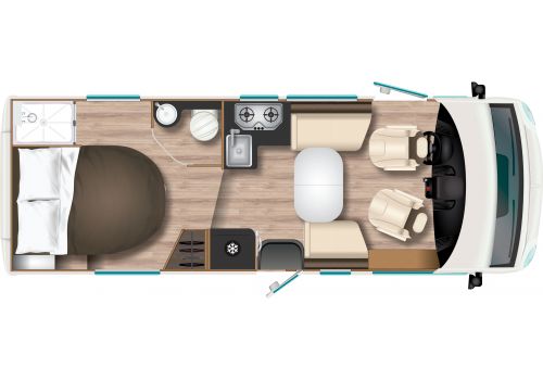 Integral Motorhome ITINEO MC 700 Modelo 2021 en Sale Occasion