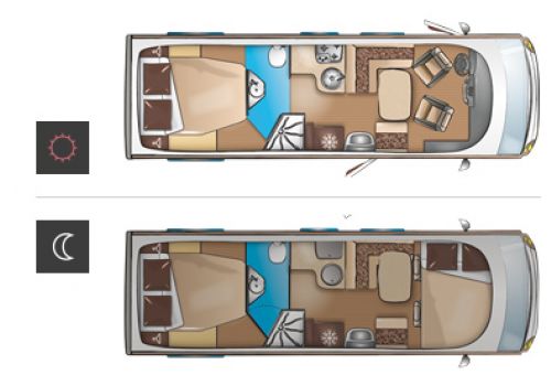 Integral Motorhome ITINEO CB 740 modelo 2016 en Sale Occasion