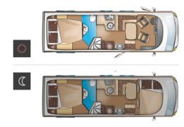 Integral Motorhome ITINEO CB 740 modelo 2016 en Sale Occasion