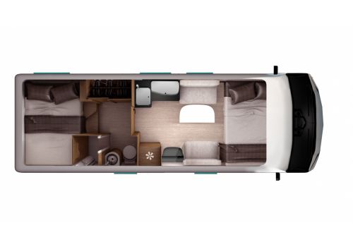 Integral Motorhome ITINEO TC 740 modelo 2019 en Sale Occasion