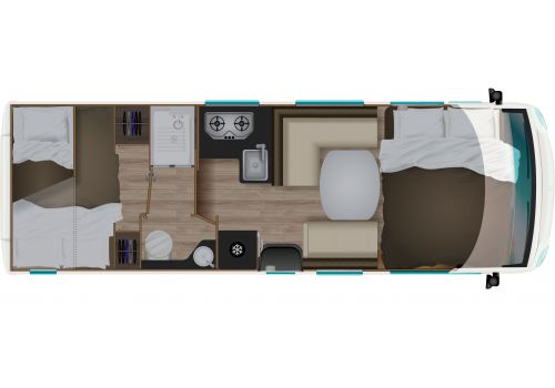 Integral Motorhome ITINEO SB740 Modelo 2021 en Sale Occasion