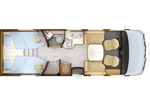 Integral Motorhome RAPIDO 8066dF Modelo 2020 en Sale Occasion