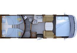 Integral Motorhome RAPIDO 8066dF Modelo 2020 en Sale Occasion