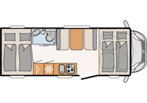 Capuchina Motorhome DETHLEFFS Trend A 6977 en Sale Occasion