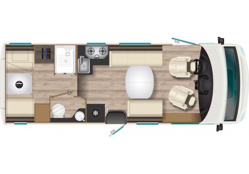 Integral Motorhome ITINEO SC700 Modelo 2021 en Sale Occasion