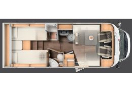 Low Profile Motorhome SUNLIGHT T68 en Sale Occasion