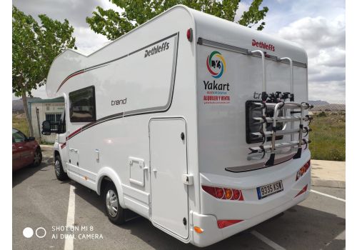 Capuchina Motorhome DETHLEFFS Trend A 5887 en Sale Occasion