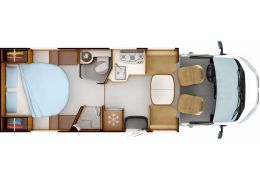 Low Profile Motorhome RAPIDO 686 F en Sale Occasion