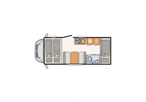 Capuchina Motorhome DETHLEFFS A5887 en Sale Occasion
