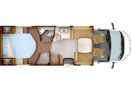 Low Profile Motorhome RAPIDO 7096 F in Sale Occasion