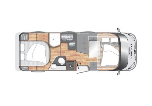 Integral Motorhome LMC ExpIorer Comfort I 695 en Sale Occasion