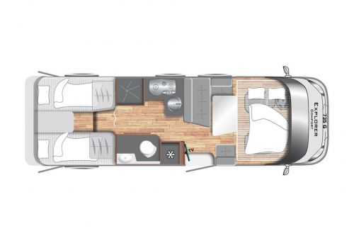 Integral Motorhome LMC Explorer Comfort I 735 G en Sale Occasion