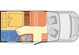 Low Profile Motorhome DETHLEFFS Globebus T-2 en Sale Occasion