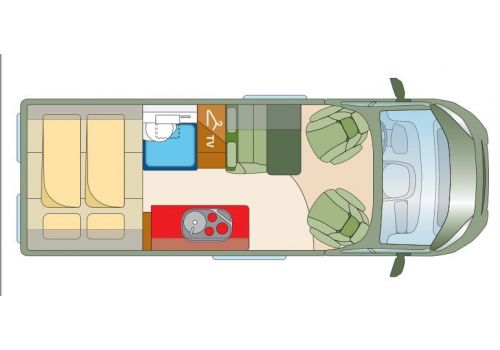 Camper Van ROADCAR R 600 modelo 2018 en Sale Occasion