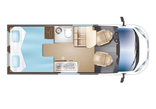 Camper Van DREAMER D 50 Select en Sale Occasion