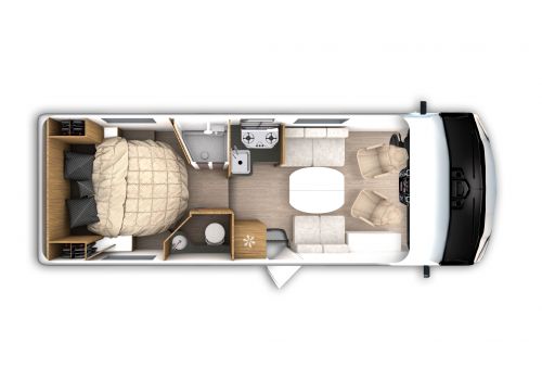 Integral Motorhome ITINEO MC740 modelo 2020 en Sale Occasion