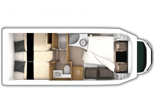 Low Profile Motorhome ITINEO PJ740 2020 en Sale Occasion