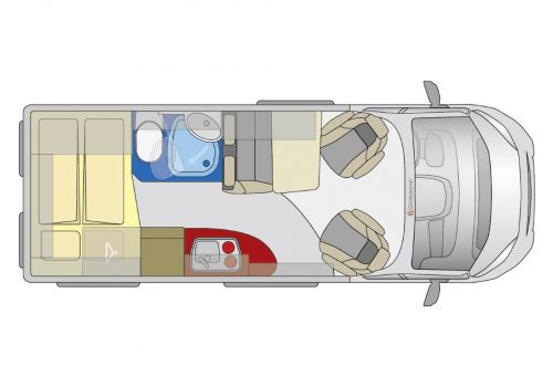 Camper Van GLOBECAR Summit 600 Plus en Sale Occasion