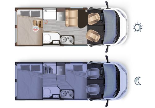 Camper Van DREAMER D55 Exclusive 2020 en Sale Occasion