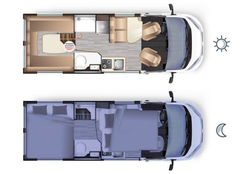 Camper Van DREAMER Living Van 2020 en Sale Occasion