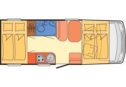 Integral Motorhome DETHLEFFS Advantage I-6671 en Sale Occasion
