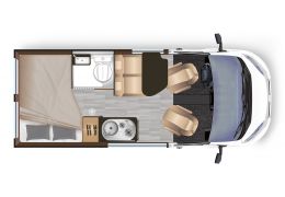 Camper Van DREAMER Fun D43 UP Red Addict Modelo 2021 en Sale Occasion