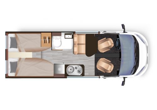 Camper Van DREAMER Fun D68 Exclusive 2021 en Sale Occasion